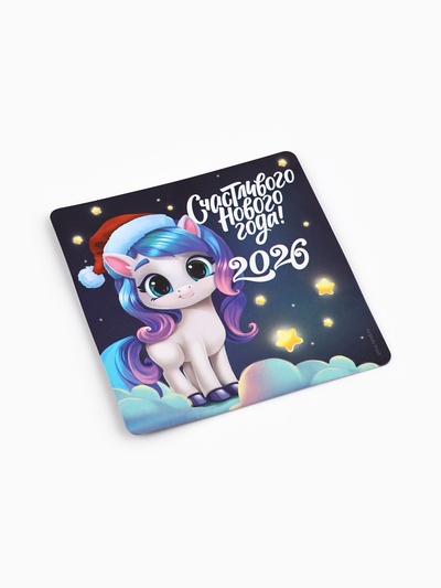 Магнит на холодильник «Новогодний», МИКС