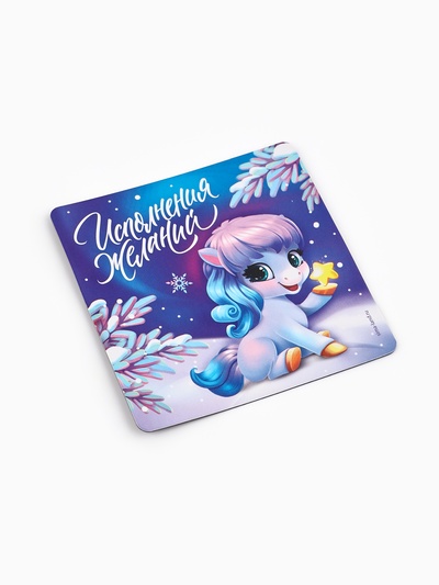 Магнит на холодильник «Новогодний», МИКС