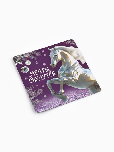 Магнит на холодильник «Новогодний», МИКС