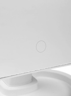 Зеркало KZ-06, подсветка, настольное, 26.5×16×12 см, 16 диодов, сенсорная кнопка, белое - Фото 4