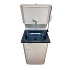 УЦЕНКА Умывальник «Дачный», с ЭВН, 1200 Вт, нержавеющая мойка, кран металл, 30 л, белый - Фото 1