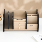 УЦЕНКА Органайзер 7 секций, 2 выдв ящика, венге/дуб молочный, 30×16×15 см - Фото 2