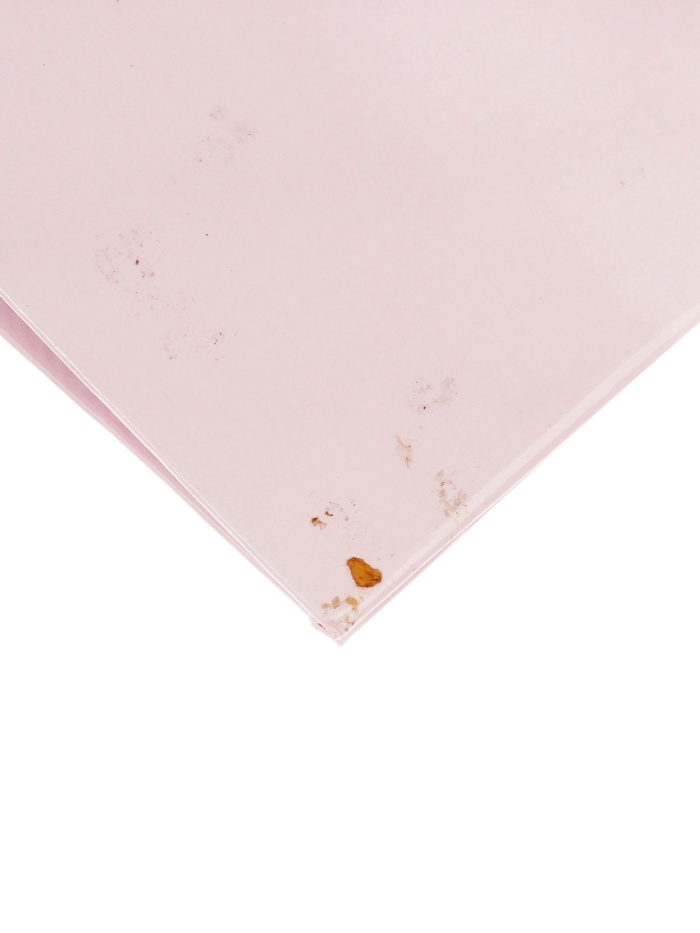 УЦЕНКА Папка-регистратор А4 75 мм Calligrata ламинированная, бледно розовый - Фото 1