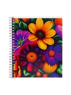 Компл тетр из 3шт 96л кл на гребне Яркие цветы, обл мел карт, глянц лам, офсет (10246949) - фото 53888378