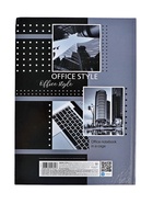 УЦЕНКА Бизнес-блокнот А4 160 л., кл Office Style, тв.обл, гл лам, 5цв блок - Фото 3