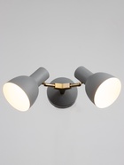 УЦЕНКА Бра «Виталия» 2хЕ27 40 Вт серый 18×12×38 см - Фото 12