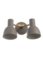 УЦЕНКА Бра «Виталия» 2хЕ27 40 Вт серый 18×12×38 см - Фото 14