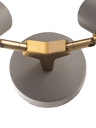 УЦЕНКА Бра «Виталия» 2хЕ27 40 Вт серый 18×12×38 см - Фото 15