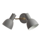 УЦЕНКА Бра «Виталия» 2хЕ27 40 Вт серый 18×12×38 см - Фото 4