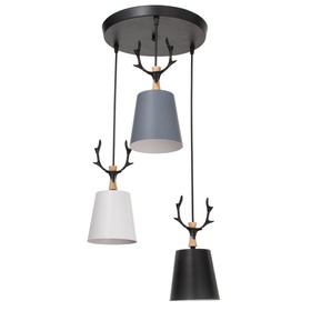 {{photo.Alt || photo.Description || 'УЦЕНКА Светильник 2705/3 E27 40 Вт черный-белый-серый 30×30×13-90 см'}}