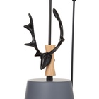 УЦЕНКА Светильник 2705/3 E27 40 Вт черный-белый-серый 30×30×13-90 см - Фото 5