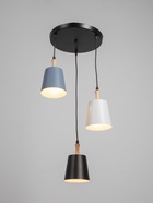 УЦЕНКА Светильник 2705/3 E27 40 Вт черный-белый-серый 30×30×13-90 см - Фото 10