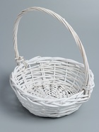 УЦЕНКА Набор корзин, 5 шт., 41/52×17/50, 36/46×15/45, 30/39×13/40, 25/33×11/36, 21/27×10/31 см, ива 4 - Фото 2