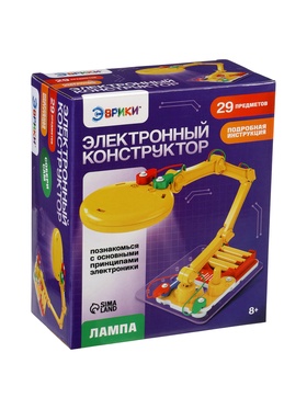 Электронный конструктор «Лампа», 29 деталей