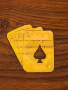 УЦЕНКА Игра настольная 2в1 (кубики + 2 колоды карт) 18×12×4 см, дерево шишам - Фото 12