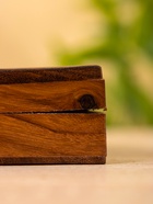 УЦЕНКА Игра настольная 2в1 (кубики + 2 колоды карт) 18×12×4 см, дерево шишам - Фото 14