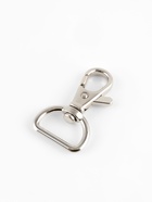 Карабин металлический TEIRA, набор 2 шт., 8 г, 4.2×2.5 см/20×3 мм, цвет серебряный - Фото 3