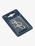 Карабин металлический TEIRA, набор 2 шт.,6.2 г 4.2×1.6 см/12×2 мм, цвет серебряный - Фото 8