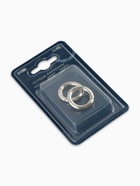 Кольцо карабин металлический TEIRA, набор 2 шт., 6.7 г, d=16/24 мм, s=4 мм, цвет серебряный - Фото 8