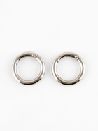 Кольцо карабин металлический TEIRA, набор 2 шт., 12.9 г, d=25/35 мм, s=5 мм, цвет серебряный - Фото 4