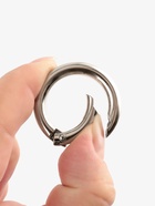 Кольцо карабин металлический TEIRA, набор 2 шт., 12.9 г, d=25/35 мм, s=5 мм, цвет серебряный - Фото 5