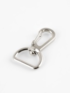 Карабин металлический TEIRA, набор 2 шт., 6.9 г, 4.1×2.5 см/20×2.5 мм, цвет серебряный - Фото 3