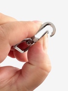 Карабин металлический TEIRA, набор 2 шт., 6.9 г, 4.1×2.5 см/20×2.5 мм, цвет серебряный - Фото 5