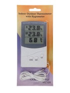 Термометр LTR-07, электронный, 2 датчика температуры, датчик влажности, белый - Фото 7