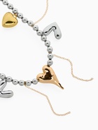 Набор 2 предмета: колье, серьги «Сердце» любовь, цветной - Фото 2