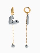 Набор 2 предмета: колье, серьги «Сердце» любовь, цветной - Фото 4