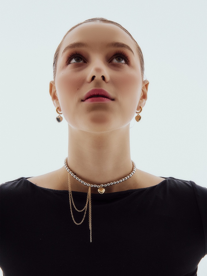 Набор 2 предмета: колье, серьги «Трансформеры», цветной - Фото 1