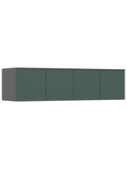 Антресоль для четырёхстворчатого шкафа «Норд», 1600×510×418 мм, цвет изумруд/графит - Фото 1