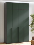 Антресоль для четырёхстворчатого шкафа «Норд», 1600×510×418 мм, цвет изумруд/графит - Фото 3