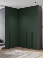 Шкаф – антресоль для углового шкафа «Норд», 906×906×418 мм, цвет изумруд/графит 10909235