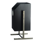 УЦЕНКА Урна уличная «Квадрат» 22 л, черная, бак 0.5 мм, 50×31×31 см - Фото 2