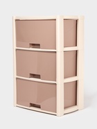 УЦЕНКА Комод 3-х секционный 47.5×30×71 см «Колорит», цвет бежевый - Фото 3