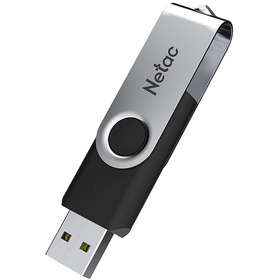 Флешка Netac 32GB U505 NT03U505N-032G-30BK USB3.0 черный/серебристый