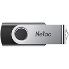 Флешка Netac 32GB U505 NT03U505N-032G-30BK USB3.0 черный/серебристый - фото 51816667 Флешка Netac 32GB U505 NT03U505N-032G-30BK USB3.0 черный/серебристый - фото 51816667