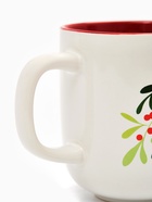 Кружка новогодняя керамическая «Еловая веточка», 470 мл - Фото 4