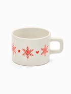 Кружка новогодняя керамическая «Зимняя романтика», 320 мл, ручная работа - Фото 2