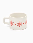Кружка новогодняя керамическая «Зимняя романтика», 320 мл, ручная работа - Фото 5