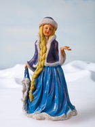 Фигура новогодняя «Снегурочка», с глиттером, 80 см 10918998 - фото 17031247