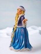 Фигура новогодняя «Снегурочка», с глиттером, 80 см 10918998 - фото 17031250