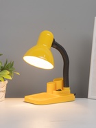 УЦЕНКА Лампа настольная «Мудрец» Е27 40W, 220В желтый 18×11.5×33 см RISALUX - Фото 2