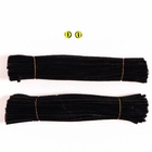 УЦЕНКА Игрушка из меховых палочек «Черная змея» - Фото 2