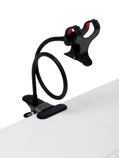 Гибкий держатель для телефона, чёрный