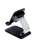 Подставка для телефона и планшета на стол, складная, чёрная - фото 51823571