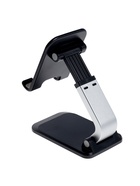 Подставка для телефона и планшета на стол, складная, чёрная - фото 51823572