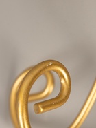 УЦЕНКА Подсвечник на 5 свечей «Вазон. Завитки», металл под золото, 21.5×21.5×27 см - Фото 8