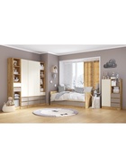 Надстройка для стола «Челси» Color, 1100×286×1064 мм, цвет слоновая кость/дуб крафт - фото 117215172 Надстройка для стола «Челси» Color, 1100×286×1064 мм, цвет слоновая кость/дуб крафт - фото 117215172